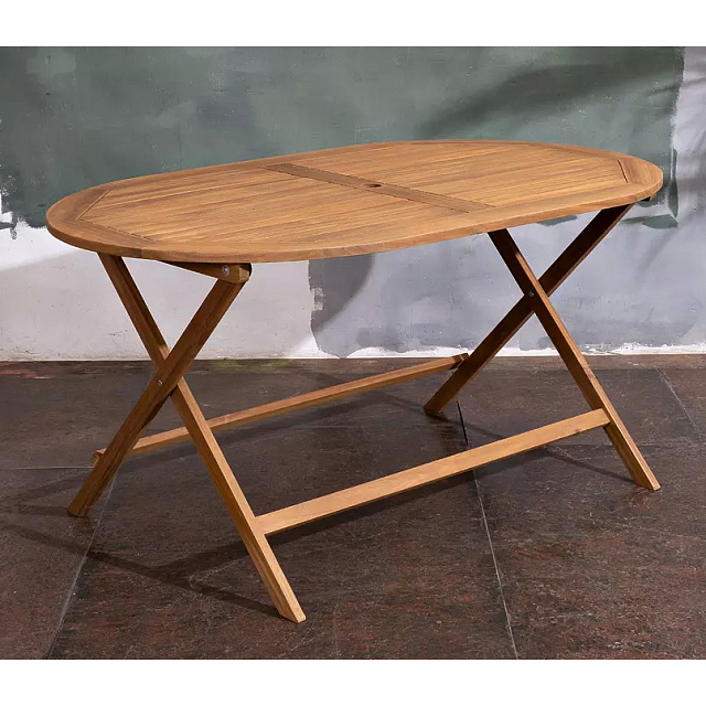 Стол из акации Joygarden Oxford складной 150 см 