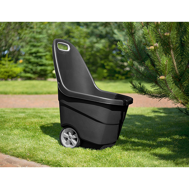 Тележка садовая Keter Easy Go XL 62 л Цвет: антрацит 