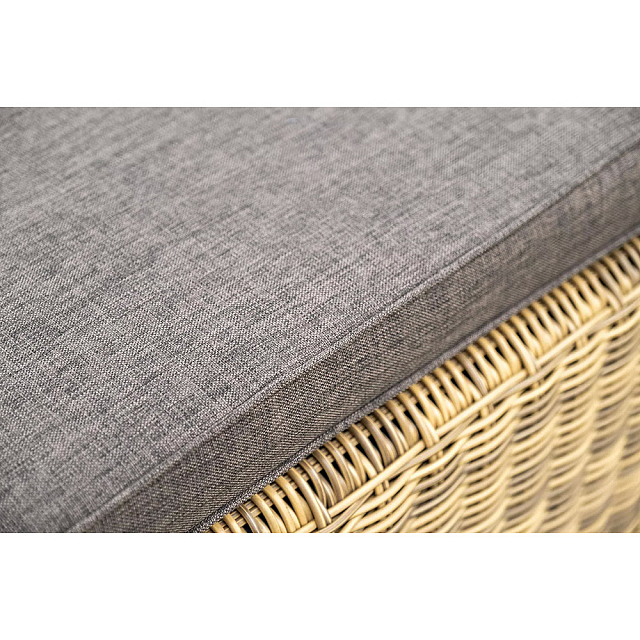 Шезлонг с подушкой 4SIS Рим Цвет: соломенный 