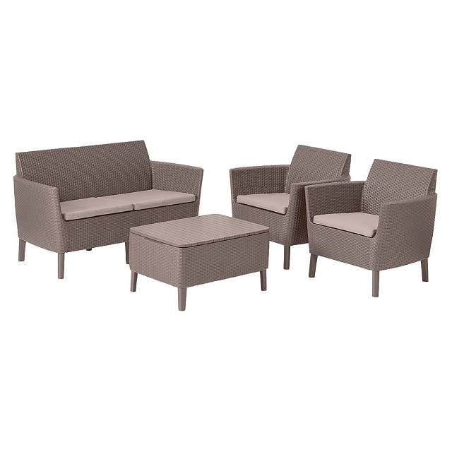 Лаунж зона Keter Salemo set капучино 