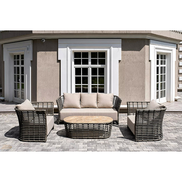 Диван 4SIS Валенсия 3-местный Цвет: серый 