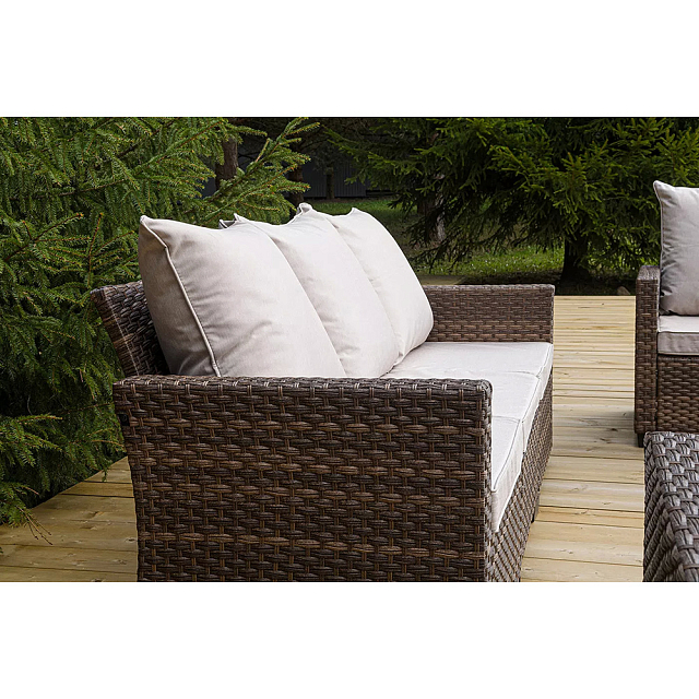 Лаунж-зона 4SIS Бостон, цвет коричневый 