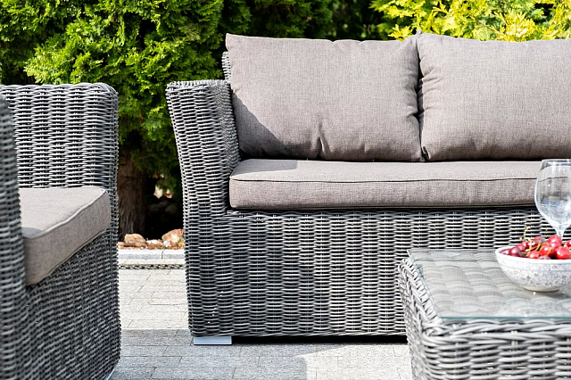 Лаунж зона 4SIS Капучино, цвет графит 