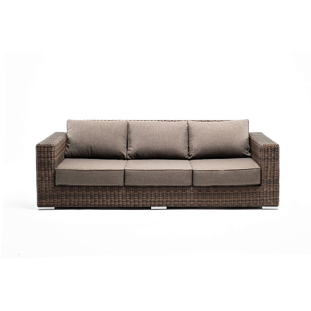 Диван 4SIS Боно трехместный Цвет: коричневый 