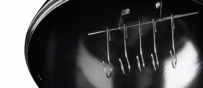 Удобные крюки под крыщкой