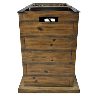 Уличный газовый стол камин Clifton Dinning Table Lime (без столешницы), уличное оборудование