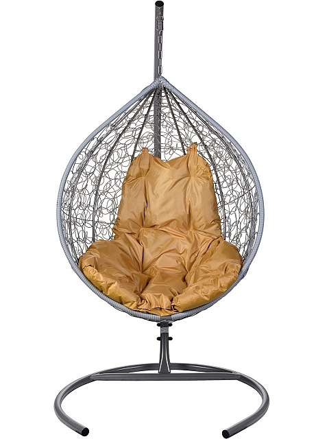 Подвесное кресло Bozollo Goccia Grigio 