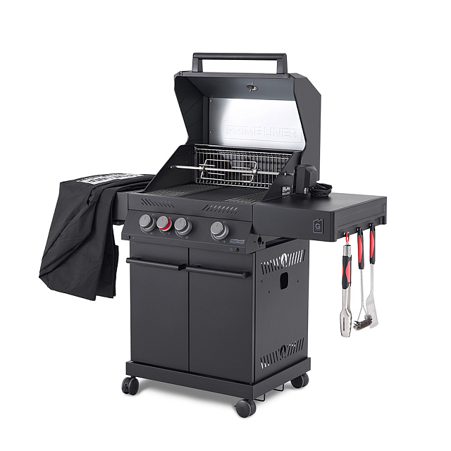 газовый гриль primeliner g class 3b basic черный