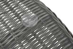 Стол 4SIS Эспрессо Ø118 см, цвет графит, садовая мебель