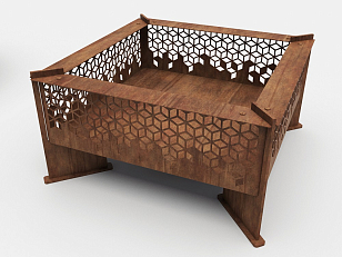 Чаша для костра Grey Stone Ünnep Oxid для сада и загородного дома Чаша для костра Grey Stone Ünnep Oxid, уличное оборудование