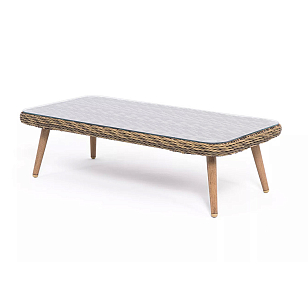 Журнальный столик 4SIS Прованс, цвет соломенный для дачи Журнальный столик 4SIS Прованс, цвет соломенный, садовая мебель