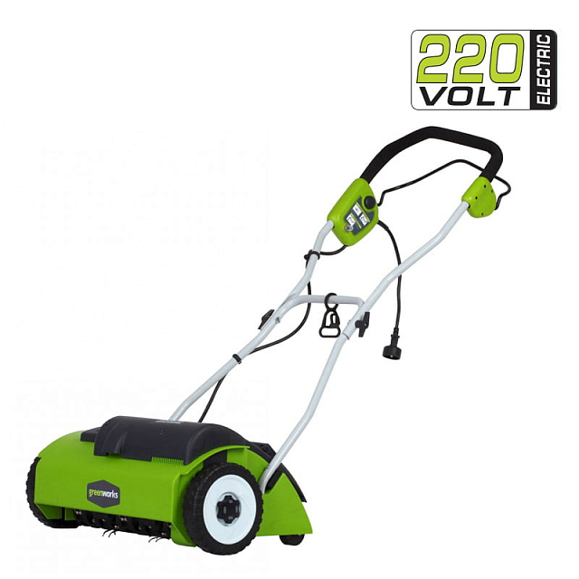 Аэратор электрический 32 см Greenworks 220V 