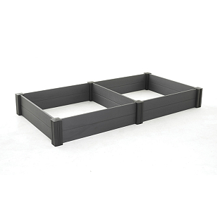 Кашпо-грядка Keter Vista Modular Garden Bed 2 pack Цвет: коричневый, уличное оборудование