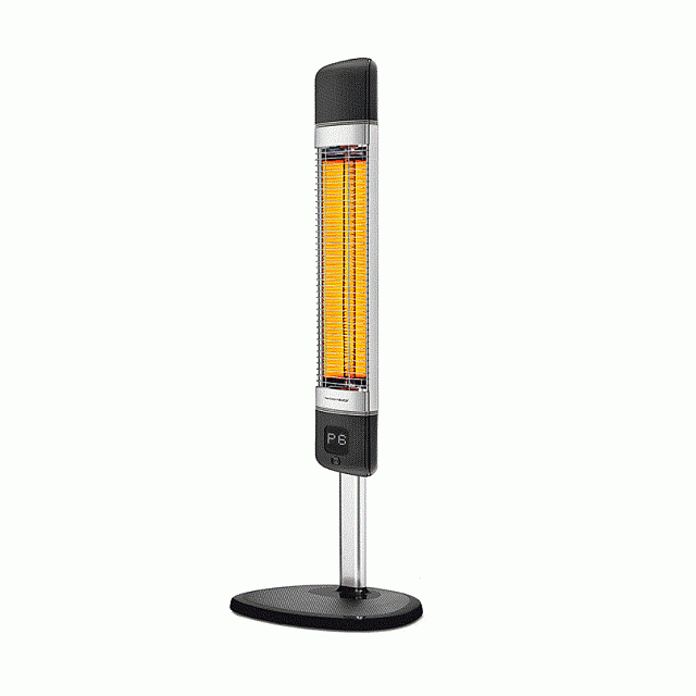 Уличный электрический обогреватель Luxeva FR SMART black 2500 
