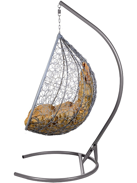 Подвесное кресло Bozollo Goccia Grigio 