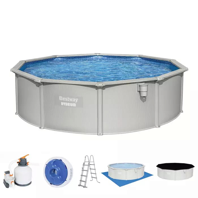 Бассейн стальной Bestway Hydrium Ø460 х 120 для серфинга