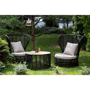 Кофейный комплект 4SIS Парма, цвет бронзовый, садовая мебель