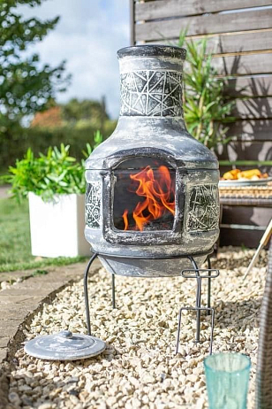 Уличный гриль-камин La Hacienda Linea для сада и загородного дома Уличный гриль-камин La Hacienda Linea, уличное оборудование