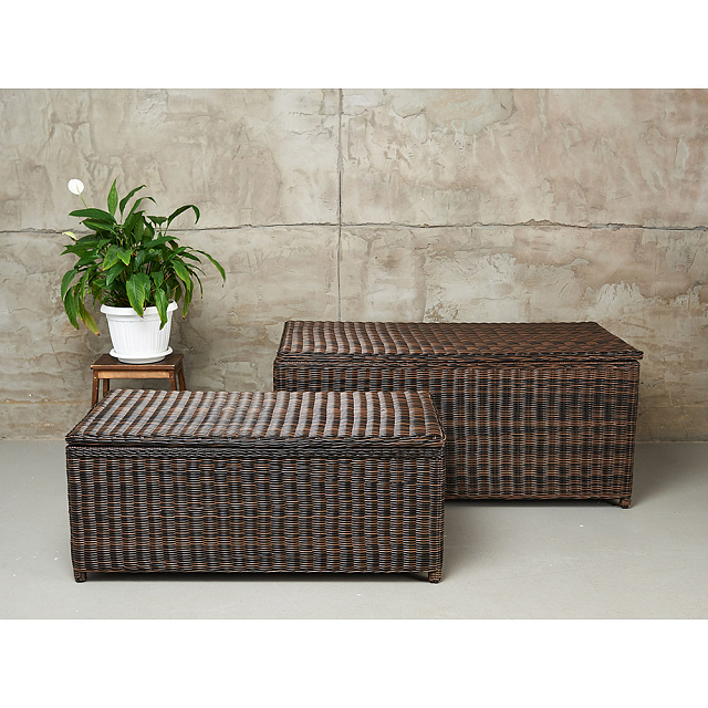 Набор из 2х сундуков Lite Karl 120 и 140 Цвет: темно-коричневый 