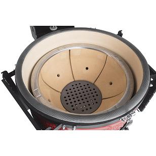 Керамический гриль Kamado Big Joe II STAND ALONE Red