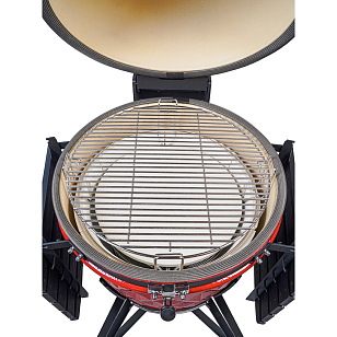 гриль керамический diamond egg xl pro цвет: красный для приготовления пищи гриль керамический diamond egg xl pro цвет: красный для дачи