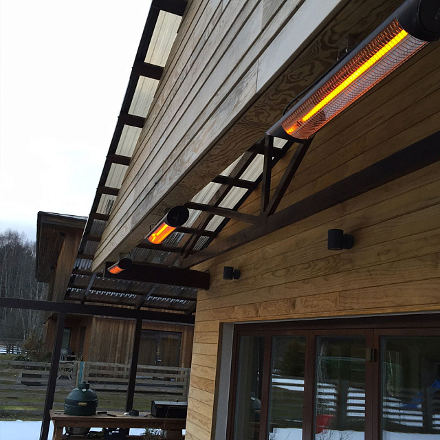 Уличный электрический обогреватель Veito Blade Black 