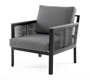 Лаунж-зона 4SIS Сан Ремо, цвет серый, садовая мебель