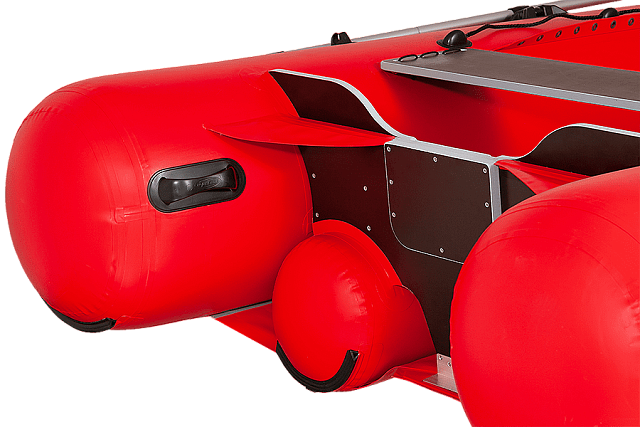 Лодка ПВХ Фрегат 480 FM Light Jet красная