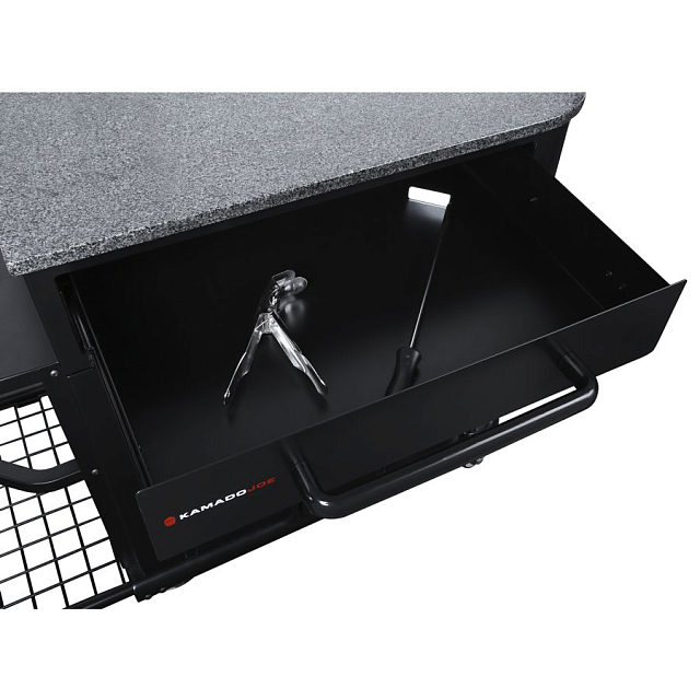 Керамический гриль яйцо Kamado Classic Joe II Red с тележкой