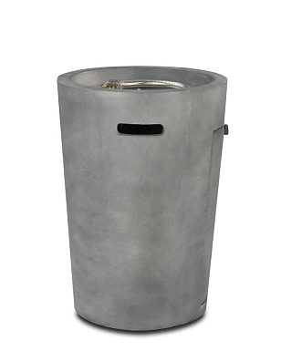 Уличный газовый камин Clifton Compact Round Grey, уличное оборудование