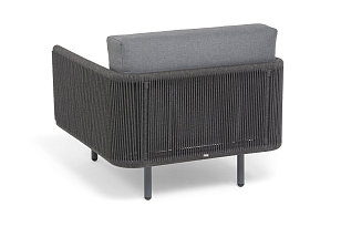 Лаунж зона 4SIS Джелло 5-местная, цвет темно-серый, садовая мебель