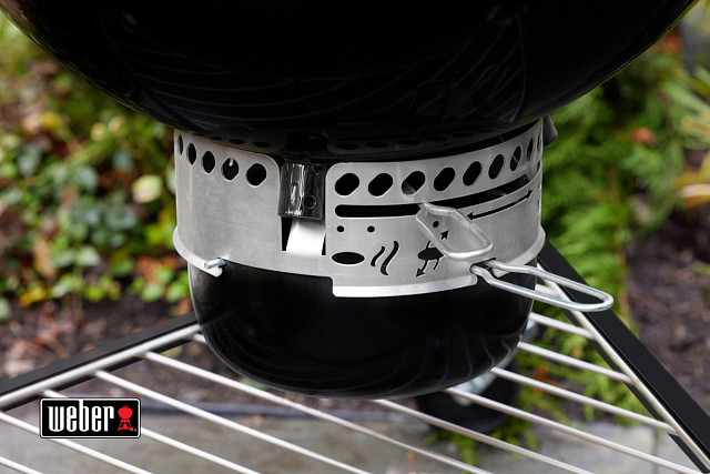 угольный гриль weber summit kamado e-6