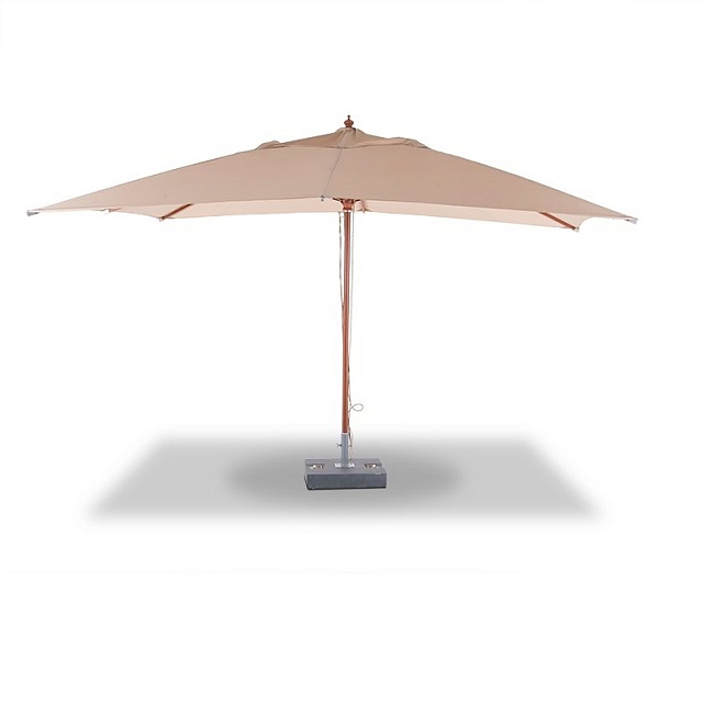 Зонт на центральной деревянной опоре 4SIS Джулия 4x3 