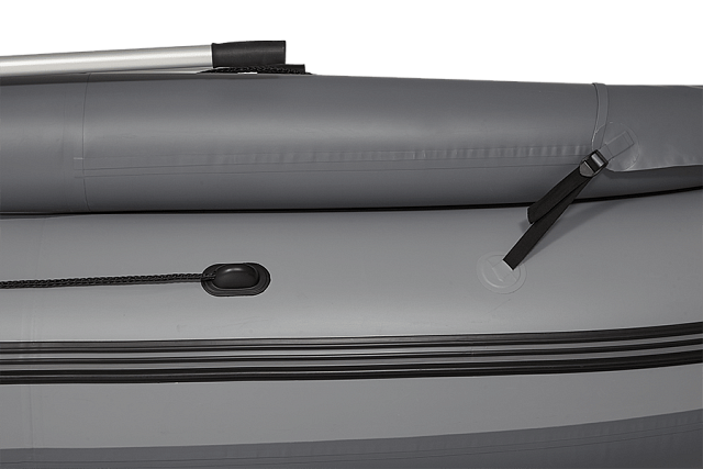 Лодка ПВХ Фрегат 420 Air F (НДНД) серая