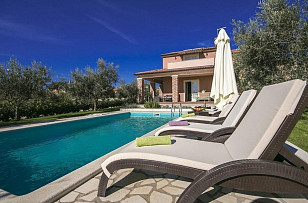 Шезлонг с матрасом GS 1009 (Fiji) Siesta Contract Цвет: коричневый, слоновая кость, садовая мебель