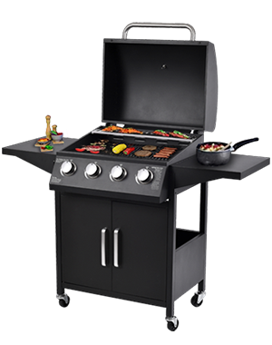 гриль газовый volcano quattro