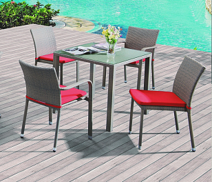 Стол Joygarden Rome 90 см, садовая мебель