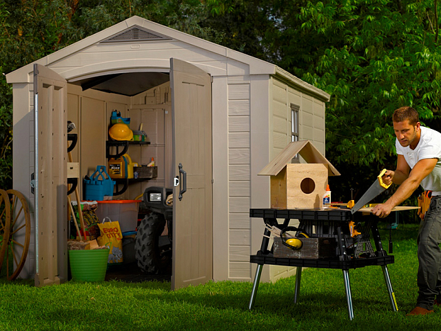 Пластиковый сарай Keter Factor 8x8 