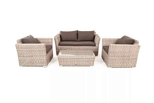 Лаунж зона 4SIS Капучино Сингл, цвет бежевый, садовая мебель