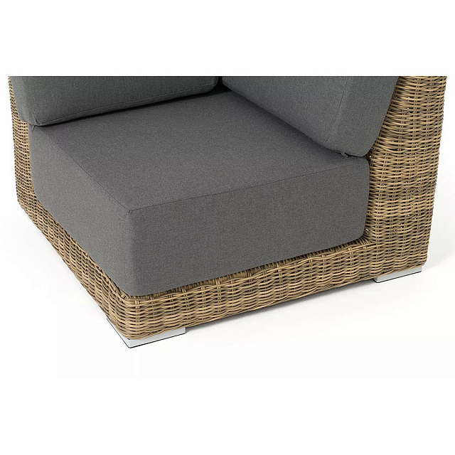 Кушетка 4SIS Капри, цвет соломенный 