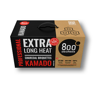 Угольные брикеты 800 DEGREES PROFESSIONAL, 10 КГ для приготовления пищи Угольные брикеты 800 DEGREES PROFESSIONAL, 10 КГ для сада