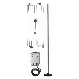 Вертел с 4-мя зажимами и электромотором для моделей Napoleon 485/495/500 для сада