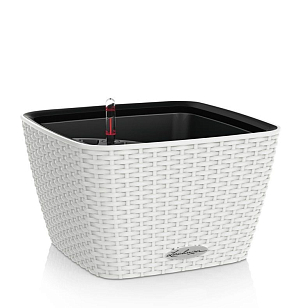 Кашпо с автополивом Lechuza Bacino Cottage Цвет: белый, уличное оборудование