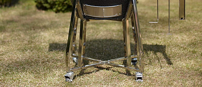 Прочная тележка из нержавеющей стали