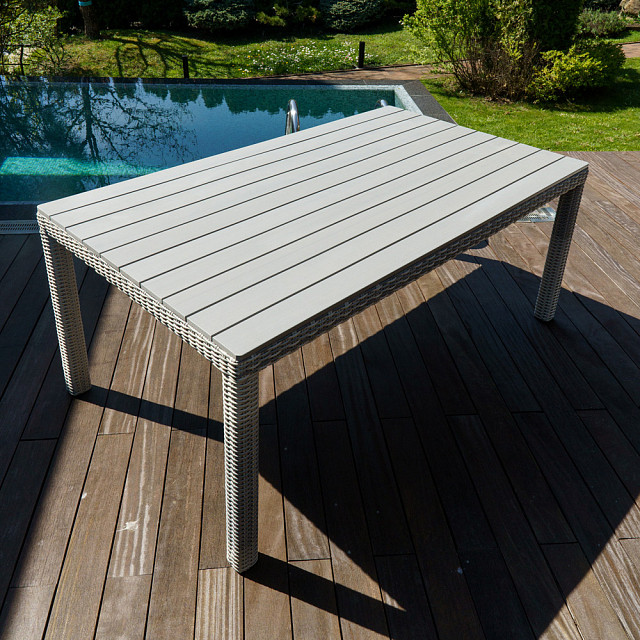 Обеденный стол Lite Venezia 180 серый 