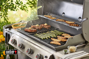 Чугунная решетка для грилей Weber GENESIS II 400/600 серии для сада