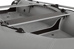 Лодка ПВХ Фрегат 350 FM Light серая для хобби и пикника