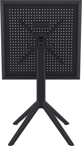 Стол Siesta Contract Sky 60 Цвет: черный, садовая мебель