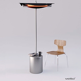 Уличный электрический обогреватель Veito Manta, уличное оборудование