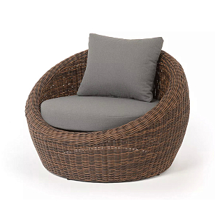 Лаун-зона 4SIS Барселона, цвет коричневый, садовая мебель